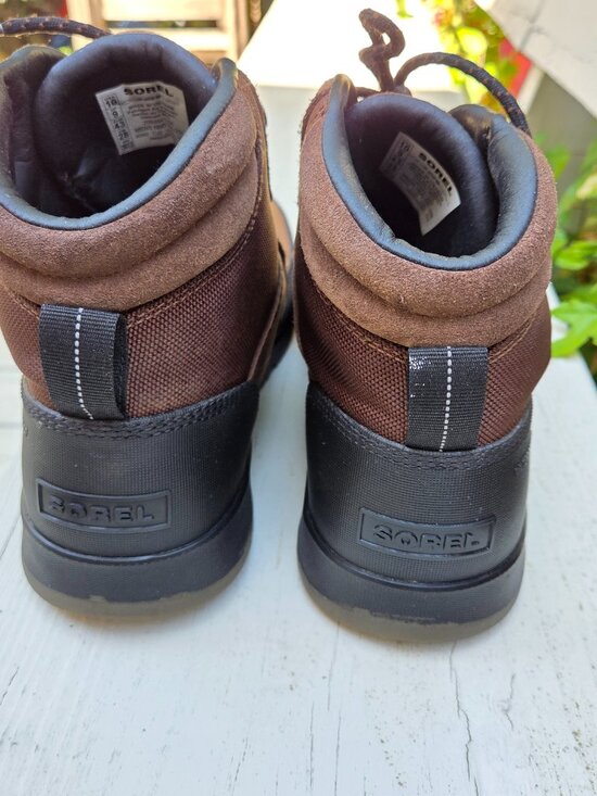 Sorel-Ankeny Boot Men 10 Brown Outdoor Winter WP Hiker main image 4